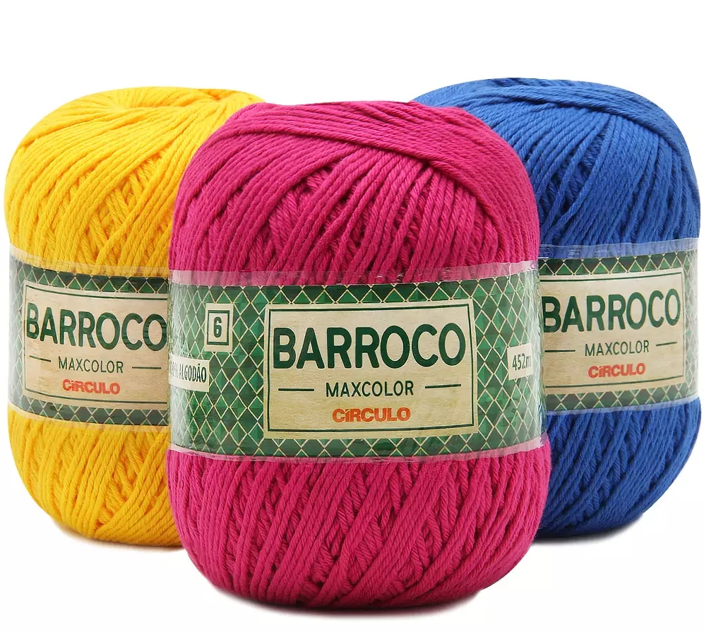 Barbante Barroco MaxColor nº 6 400g