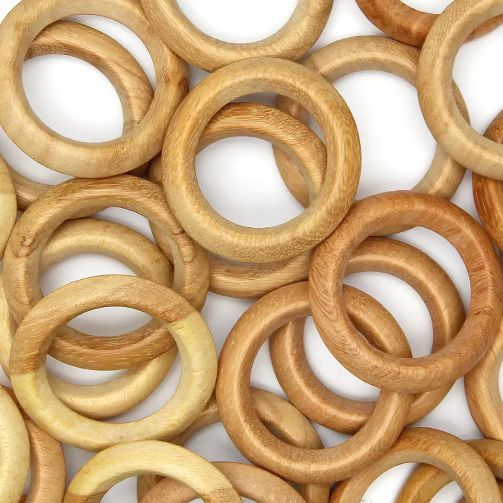 Argola Madeira RREL Tamanho