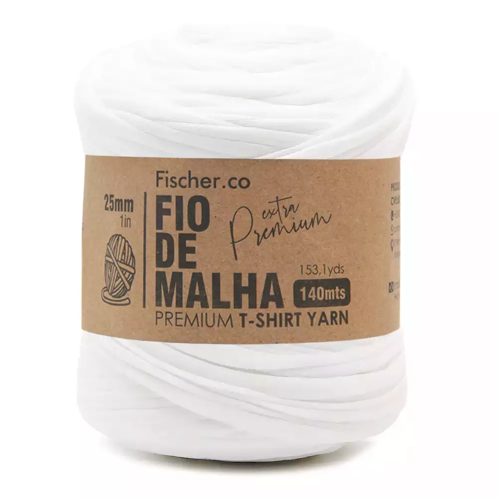 Fio de Malha Extra Premium Fischer 25mm 140m