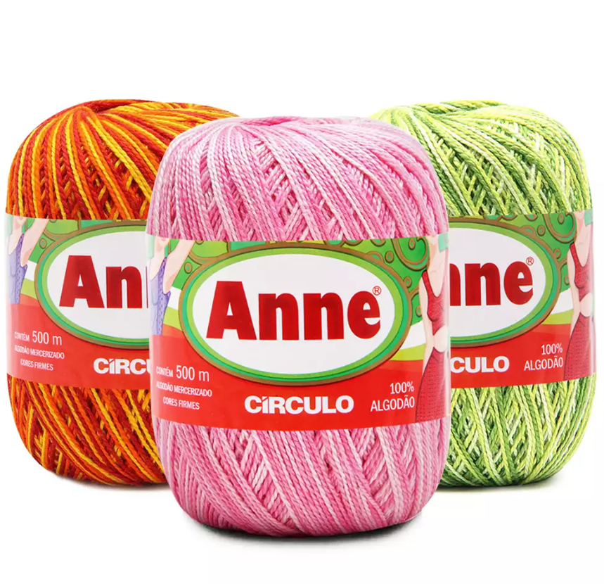 Linha Anne 500 Circulo Cores Mescladas