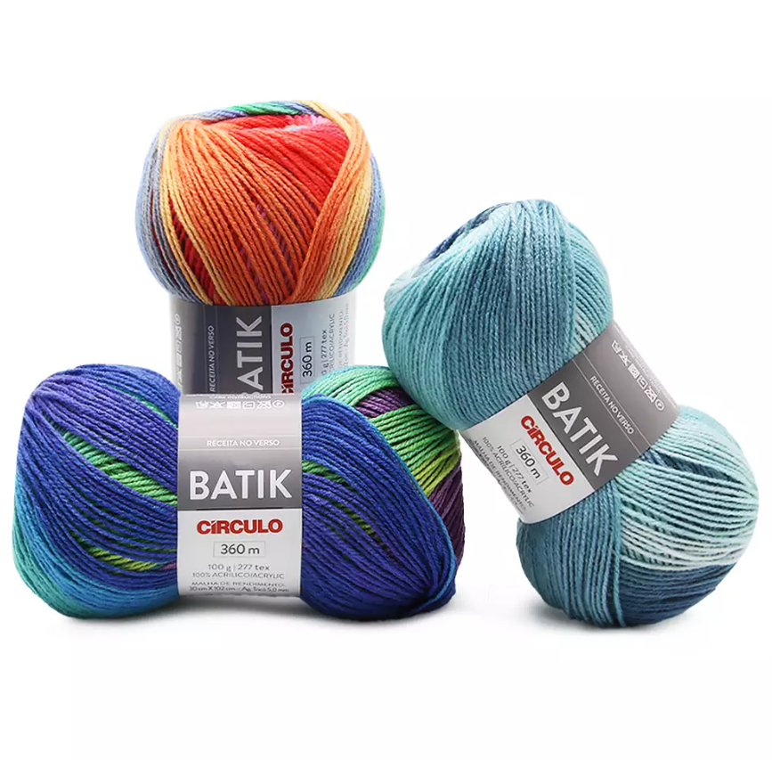 Fio Batik Circulo 100g