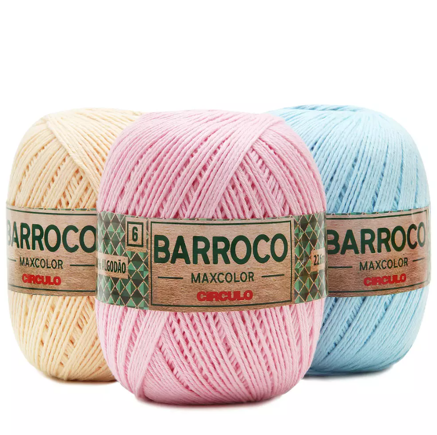 Barbante Barroco MaxColor Candy Colors nº 06 - 200g