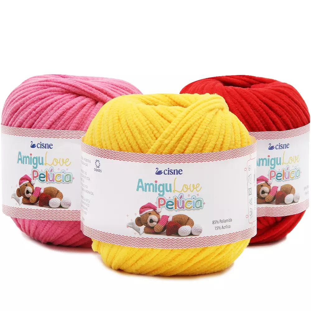 Fio Amigu Love Pelúcia Cisne