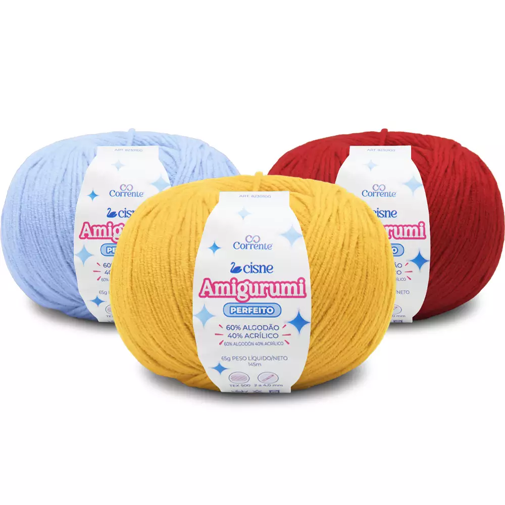 Fio Cisne Amigurumi Perfeito 145 Metros