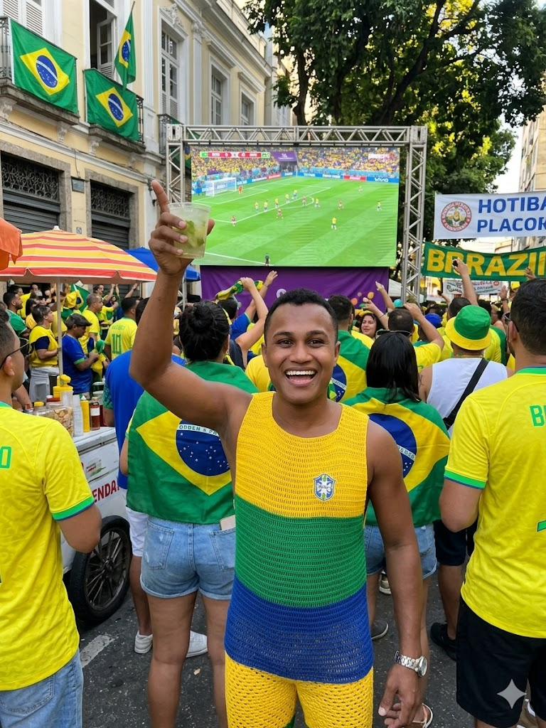 Regata do Brasil em Crochê
