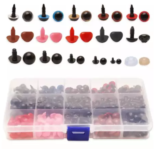 Ideal para Amigurumis, bonecas, bonecos, bichos de pelúcia, ursos e trabalhos artesanais.