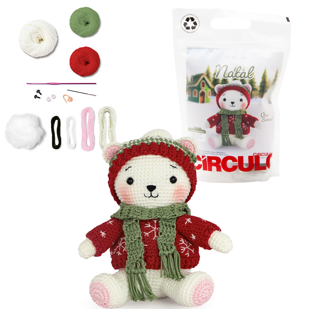 Kit Amigurumi Natal 2026 Circulo
